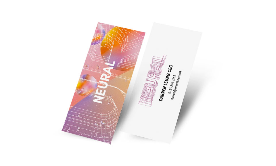 Neural business cards